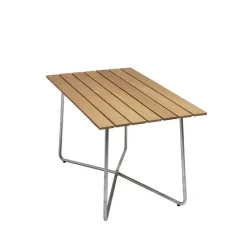Table B25A, Chêne huilé-structure en acier avec galvanisation à chaud