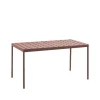 Table Balcony, iron red, 144 cm