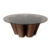 Table basse Anemone Ø110 cm, Chocolate