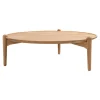 Table basse Aria, Chêne, Ø90x30 cm