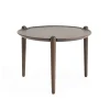 Table basse Aria, Dark oak, Ø60x37 cm