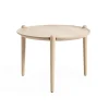 Table basse Aria, Light oak, Ø60x37 cm