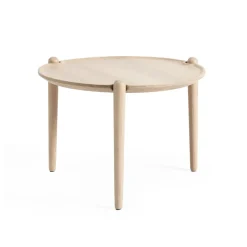 Table basse Aria, Light oak, Ø60x37 cm