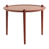 Table basse Aria, Red, Ø60x46 cm