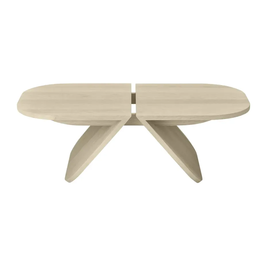 Table basse Avio 31x100x54 cm, Chêne