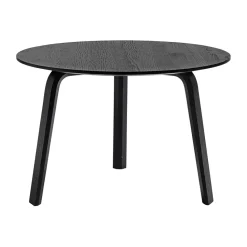 Table basse Bella, Black oak, Ø60x39 cm