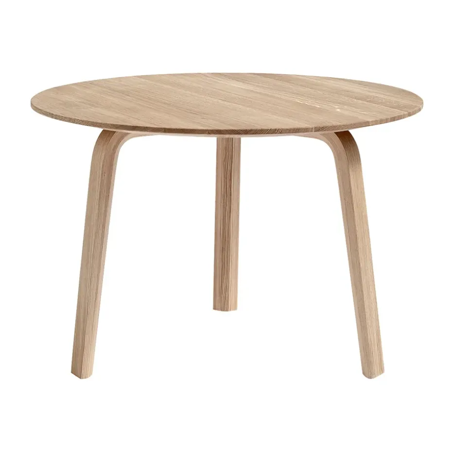 Table basse Bella, Lacquered oak, Ø60x39 cm