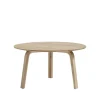 Table basse Bella, Lacquered oak, Ø60x32 cm