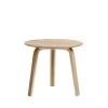 Table basse Bella, Lacquered oak, Ø45x39 cm