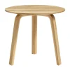 Table basse Bella, Oiled oak, Ø45x39 cm