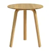 Table basse Bella, Oiled oak, Ø45x49 cm