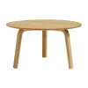 Table basse Bella, Oiled oak, Ø60x32 cm