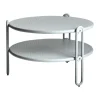 Table basse Blixt, Light grey Ø65 cm
