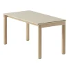 Table basse Couple 1 Plain 40x84x40 cm, Sand-oak
