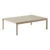 Table basse Couple 3 Plain 120x84x35 cm, Sand-oak