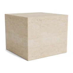 Table basse Cubism small 45x45 cm, Beige