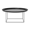 Table basse Duke Large, Lacquered obsidian