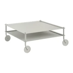 Table basse Flow 95x95 cm, Grey