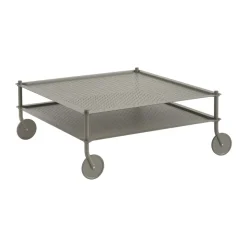 Table basse Flow 95x95 cm, Taupe