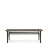 Table basse Grow, chêne fumé lasuré, large