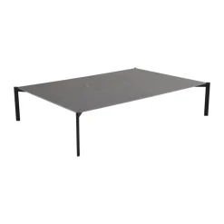 Table basse Hallavara, Noir 112x162 cm