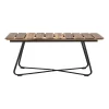Table basse Hampton 90x60x45 cm, Acacia