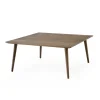 Table basse In Between SK24 90x90 cm, Chêne huilé fumé