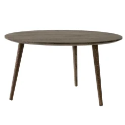 Table basse In Between SK15 Ø90 cm, Smoked oiled oak