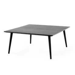 Table basse In Between SK24 90x90 cm, Chêne laqué sombre