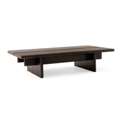 Table basse Ita OS3 60x110 cm, Dark stained oak
