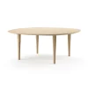 Table basse Jari Ø 85 cm, Chêne huilé