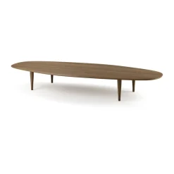 Table basse Jari 80x180 cm, Chêne fumé à l'huile
