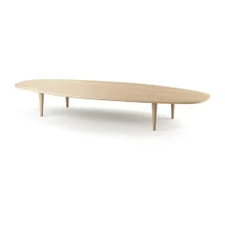 Table basse Jari 80x180 cm, Chêne huilé