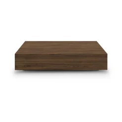 Table basse Mass Wide, walnut