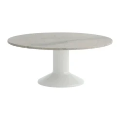 Table basse Midst, Grey marble-grey, Ø90 cm