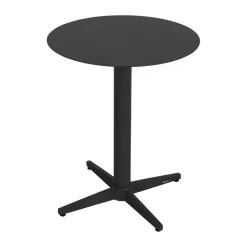 Table basse Mill, Anthracite, Small High Ø50 cm