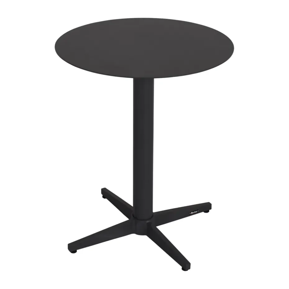 Table basse Mill, Anthracite, Small High Ø50 cm