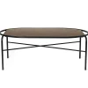 Table basse ovale Secant granit, Antique brown