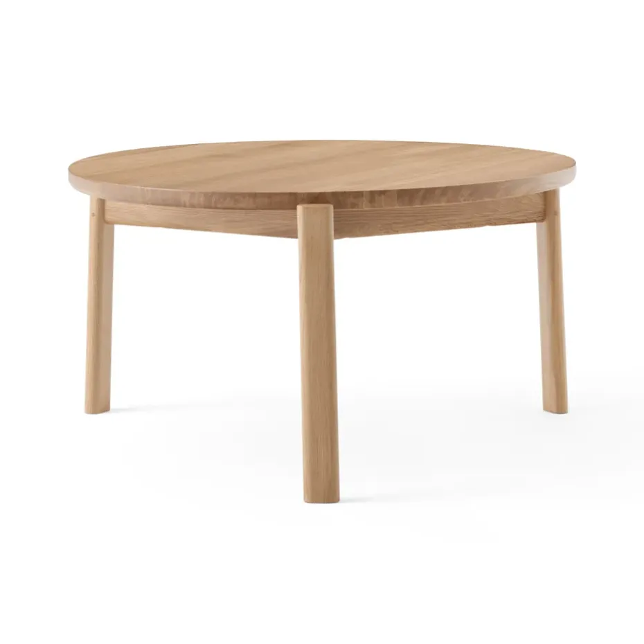 Table basse Passage Ø70 cm, Chêne
