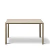 Table basse Piloti 6720, Chêne laqué-hauteur 41 cm