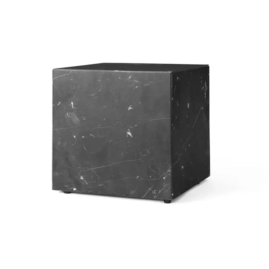 Table basse Plinth, Black, cube