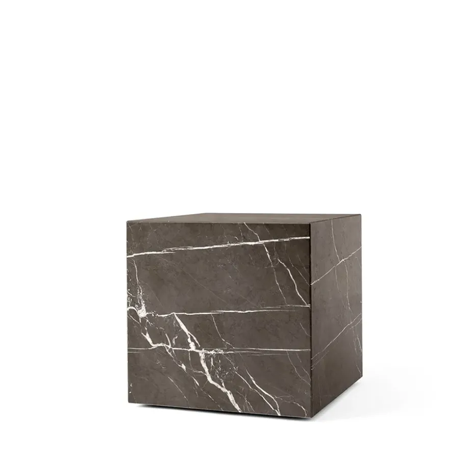 Table basse Plinth, brown, cube