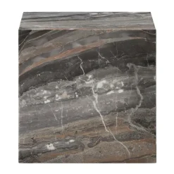 Table basse Plinth, Grey galaxy, cube