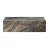 Table basse Plinth, Grey galaxy, low