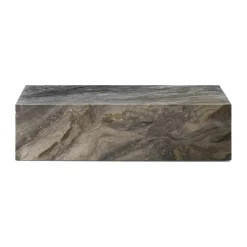 Table basse Plinth, Grey galaxy, low