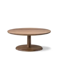 Table basse Pon, Chêne fumé huilé