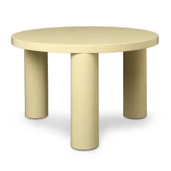 Table basse Post petite Ø65 cm, Lemonade