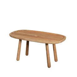 Table basse Royal, Teck, rectangulaire