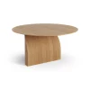 Table basse Savoa H45 cm, Chêne huilé