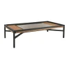 Table basse Shell, Noir